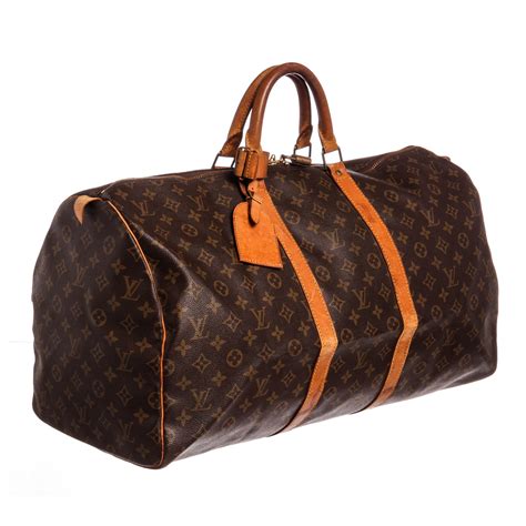 louis vuitton leather duffel bags